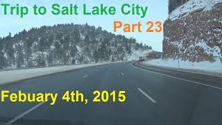 preview picture of video 'Salt Lake City 2015 | 23 of 34 | Laramie to almost Cheyenne | HD'
