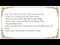 Bruce Cockburn - Love Loves You Too Lyrics