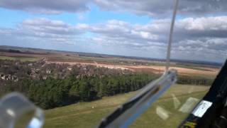 preview picture of video 'Glider winch launch POV'