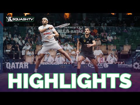 "'NEVER Seen An Ending Like It!" | Mo. ElShorbagy v Hesham | QTerminals Qatar Classic 2023 | QF HLS!