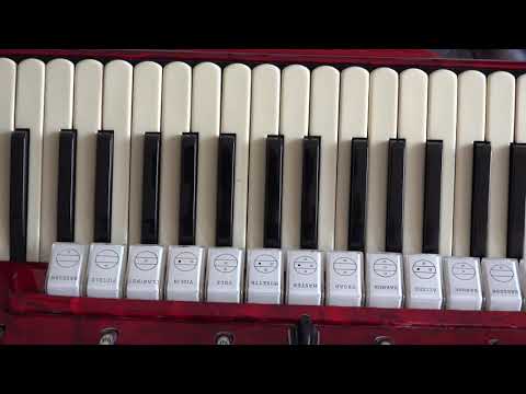 Accordion Scandalli with mutes
