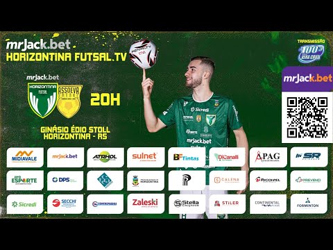 MrJack.bet Horizontina Futsal 03 x 00 ASSOEVA