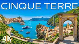 Cinque Terre, Italy 4K 🇮🇹 The Most Romantic Seaside Village in Europe and Mediterranean Charm