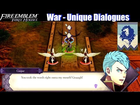 FE3H Unique Dialogue & Battle Quotes (Blue Lions War)...