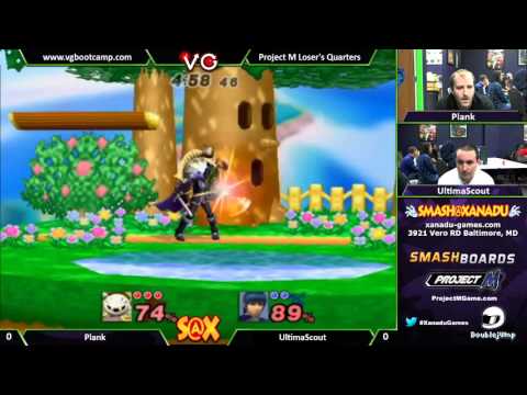 LQ: Xanadu 3/25/14 - Plank (MK) vs. UltimaScout (Marth)