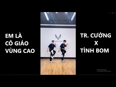 EM LÀ CÔ GIÁO VÙNG CAO - SHUFFLE DANCE CỰC HAY - TR.CUONG x TINH BOM #cuongmt #tinhbom
