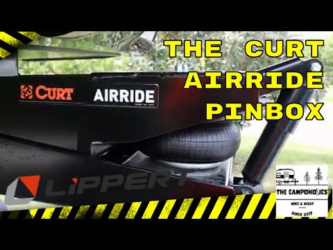 CURT Air Ride Pin Box - Watch Your 5th Wheel Float!