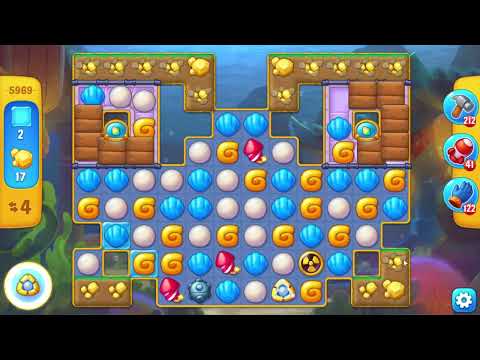 Fishdom 5969 Level - 15 moves - NO BooSTERS