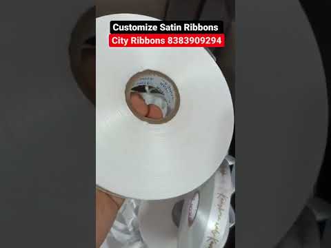 City Ribbons - Manufacturer of Custom Printed Ribbon & Printed Satin ...