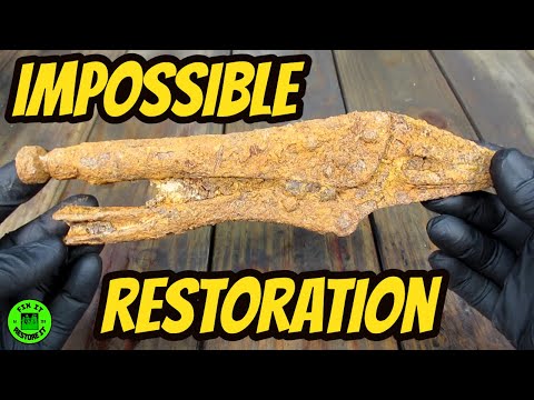 Restoration impossible mission! Rustiest tool on Youtube! So rusty !!!!!