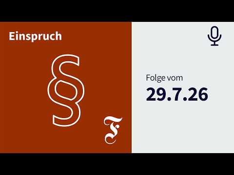 Video Thumbnail: #400: Mit Jura in die Justiz - F.A.Z. Einspruch
