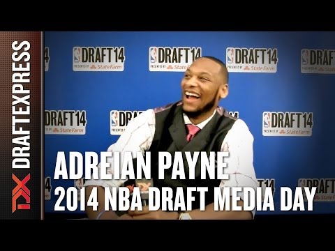 Adreian Payne - 2014 NBA Draft Media Day