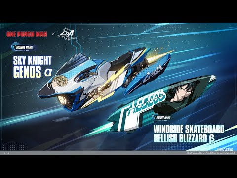 Crystal of Atlan: Mount Showcase: One-Punch Man Collaboration Mounts
