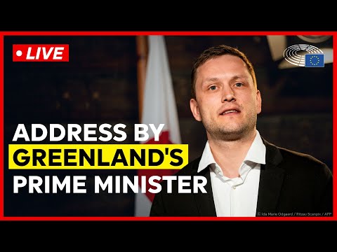Greenland's PM Jens-Frederik Nielsen addresses MEPs amid geopolitical tensions