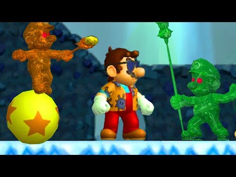 New Super Mario Sunshine Paradise - Walkthrough #08 Dark Marios in the Way Video