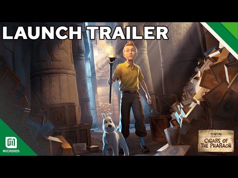 Tintin Reporter: Cigars of the Pharaoh – Launch Trailer – TintinImaginatio / Pendulo / Microids thumbnail