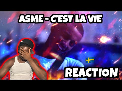 AMERICAN REACTS TO SWEDISH DRILL RAP! Asme - C'est La Vie (ENGLISH LYRICS)