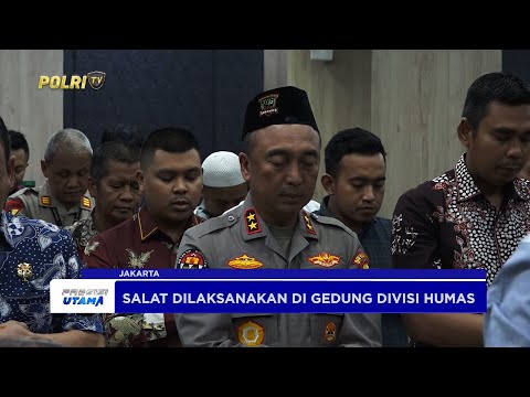 DIVISI HUMAS POLRI GELAR SALAT GAIB UNTUK ALMARHUM AFFAN KURNIAWAN