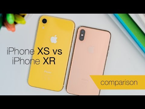 iPhone XS vs iPhone XR comparison review