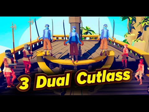 TABS Mod - 3 Dual Cutlass  vs Units