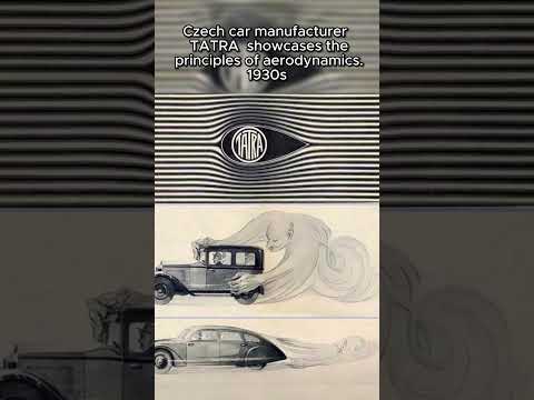 Thumbnail for Tatra company Illustrating Basic Aerodynamics #historicalshorts #snapshothistory #historicalphotos by Tatra (company)