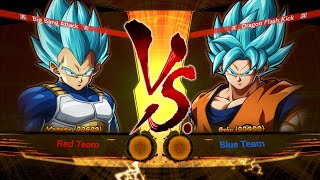 Vegeta (SSB) VS Goku (SSB) | Dragon Ball FighterZ | XBOX Series X Gameplay