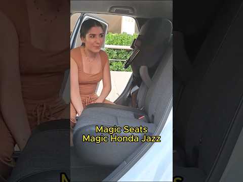 Magic Honda, magic seats! 😉 #honda #hondajazz
