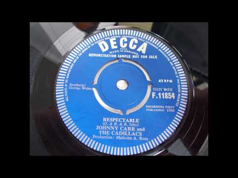 Johnny Carr & The Cadillacs – Respectable   -  UK Beat
