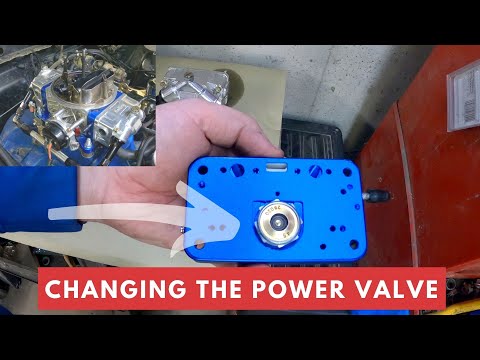 Holley Power Valve Replacement with the Carburetor Still on the Car