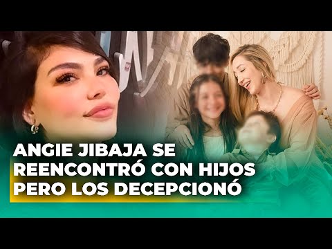 Angie Jibaja se REENCONTRÓ con sus hijos, pero Romina Gachoy revela que los DECEPCIONÓ #elpopular