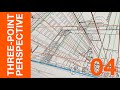 Perspective Drawing - 04: Three Point Perspective