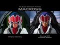 Macross Opening Video Original Blu Ray Edition Comparison