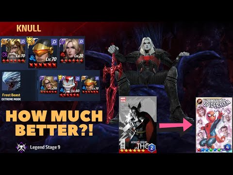 What happens if you equip an op crafted card? ODIN VS KNULL 9 / MOONSTONE ABX - BEFORE & AFTER - MFF