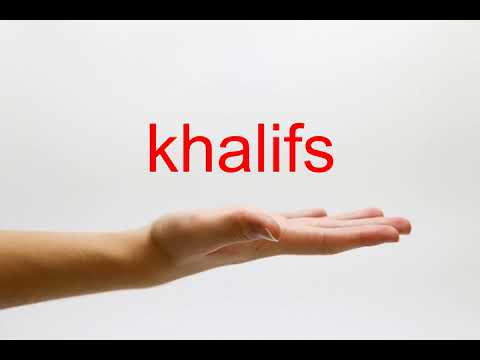 How to Pronounce khalifs - American English