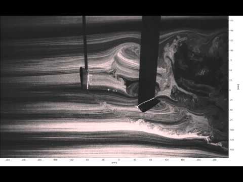 Flow Visualization: Cycloidal Rotor in Forward Flight