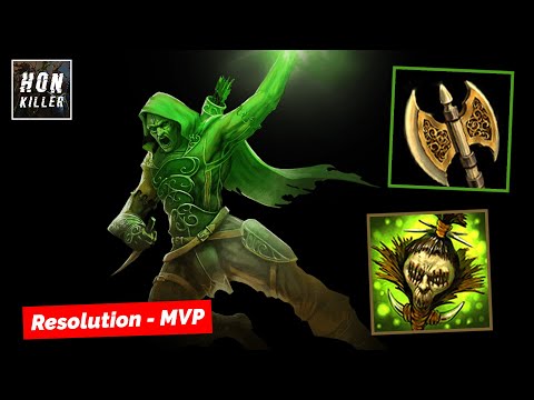 HoN Scout RUNED CLEAVER with SHRUNKEN HEAD - MVP