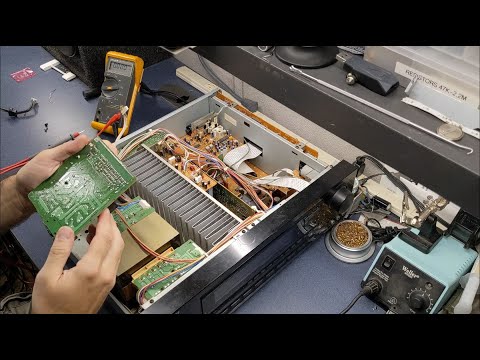 Reparatur des Sony STR-D1090 Surround-Receivers