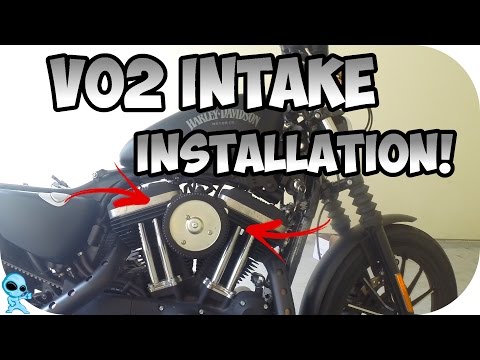 Vance and Hines V02 Intake Installation (Time Lapse)! Build Series #4