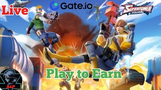 Play To Earn Gamefi | Superpower Squad | English and Tamil Live #gateio #squad #gamefi