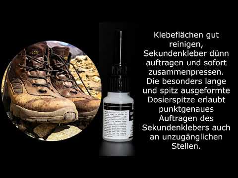 Top2Glue Sekundenkleber 20g dauerelastisch - Cyanacrylat Superkleber von Langlauf Schuhbedarf®