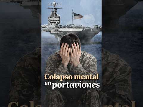 Soldados de Estados Unidos colapsan en portaaviones