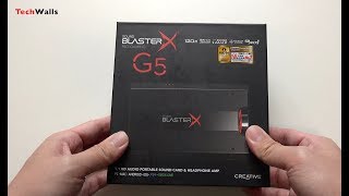 Creative Sound BlasterX G5 (70SB170000000) - відео 5