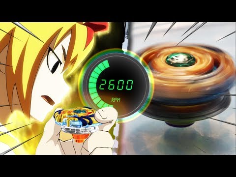 Beyblade SPIN STEAL HACK: 0% to MAX POWER - Beyblade Burst Anime VS Real Life Drain Fafnir!