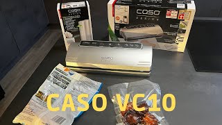 CASO VC10 Vakuumierer I Ausgepackt und ausprobiert