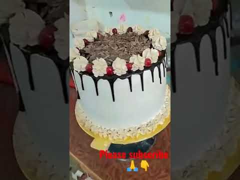 chocolate cake   to YouTube channel cake with #designer viral