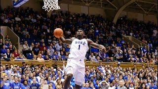 Zion Williamson&#39;s top 10 dunks  - College Basketball Highlights
