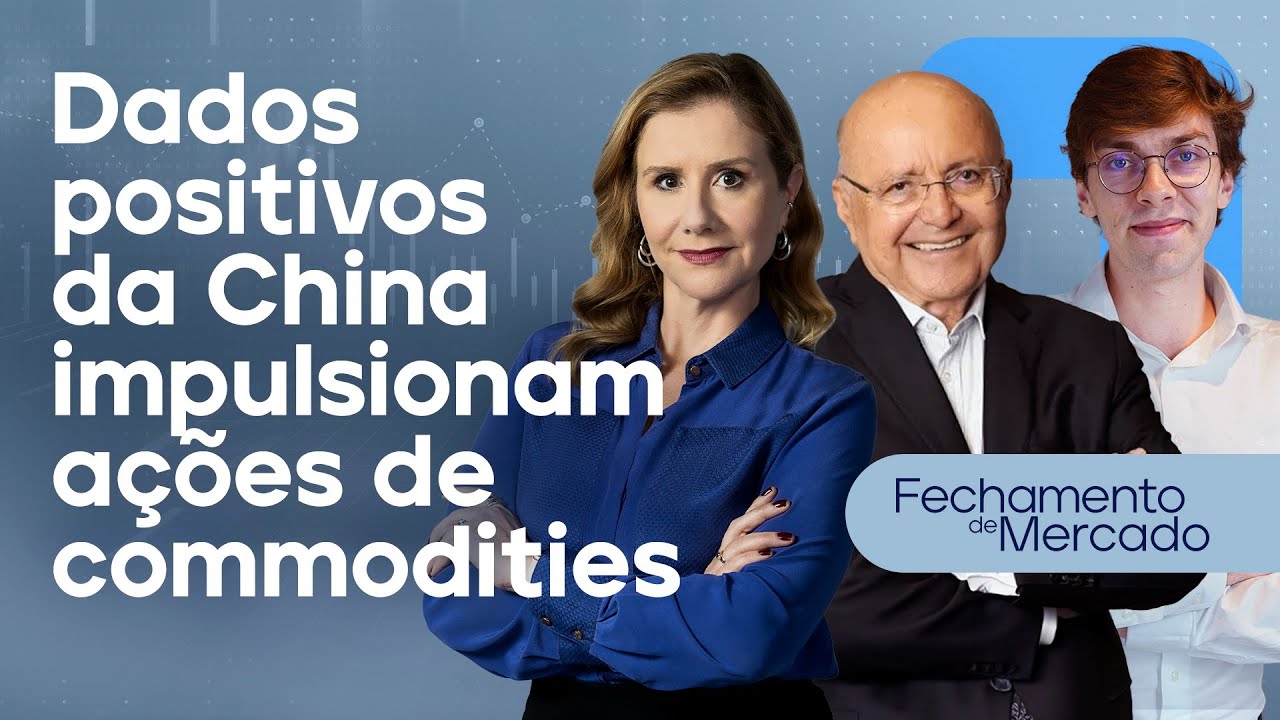 🔴 17/01/25 - DADOS POSITIVOS DA CHINA IMPULSIONAM AÇÕES DE COMMODITIES | Fechamento de Mercado