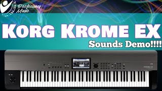 Video thumbnail for Korg Krome EX 88: Sounds Demo (All Playing, No Talking) by Proficiency Music