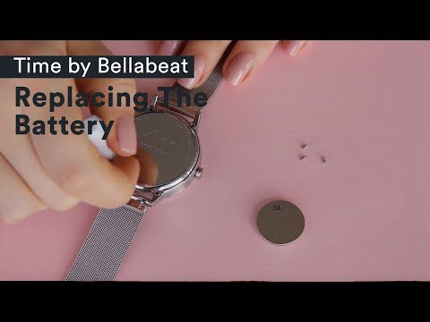 Time By Bellabeat Tutorials Replacing The Battery
