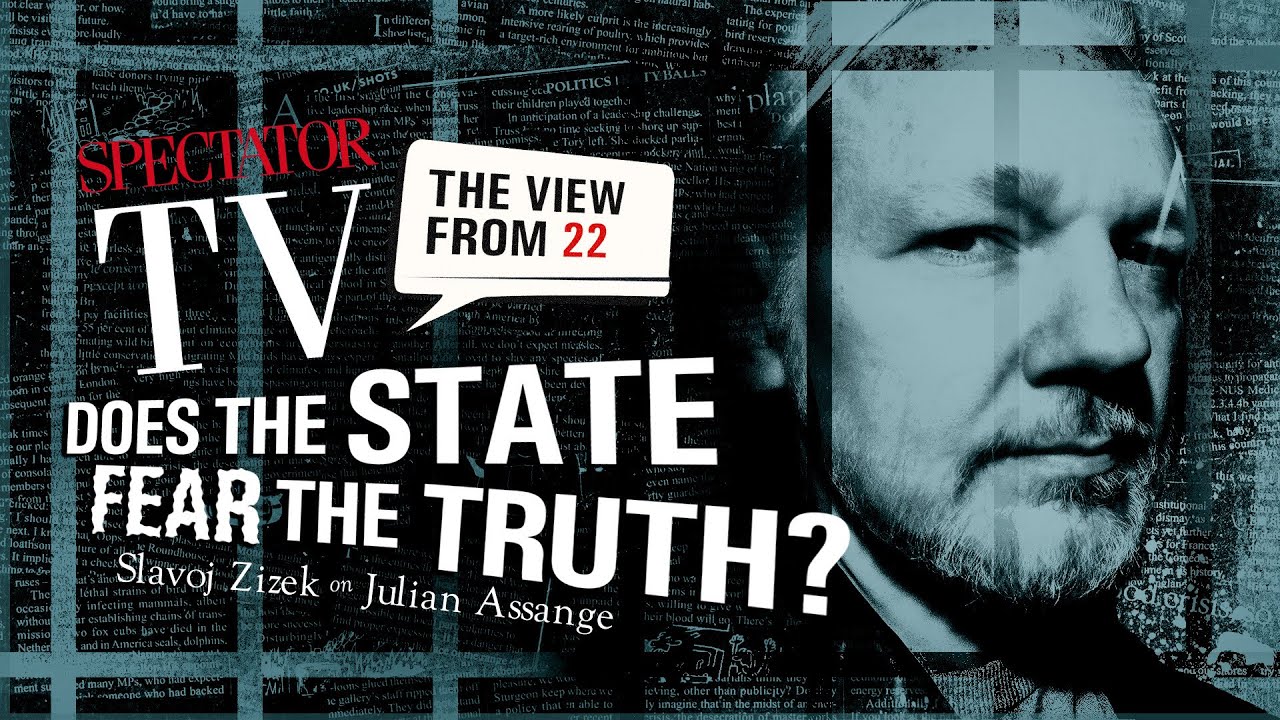 Does the state fear the truth? – Slavoj Zizek on the scandalous treatment of Assange | SpectatorTV